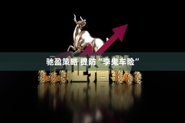 驰盈策略 提防“李鬼车险”